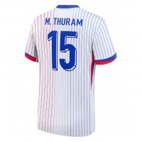 Maglia Calcio Francia Marcus Thuram #15 Seconda Divisa Europei 2024 Manica Corta